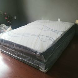 New FULL MATTRESS and BOX SPRING - 2PC