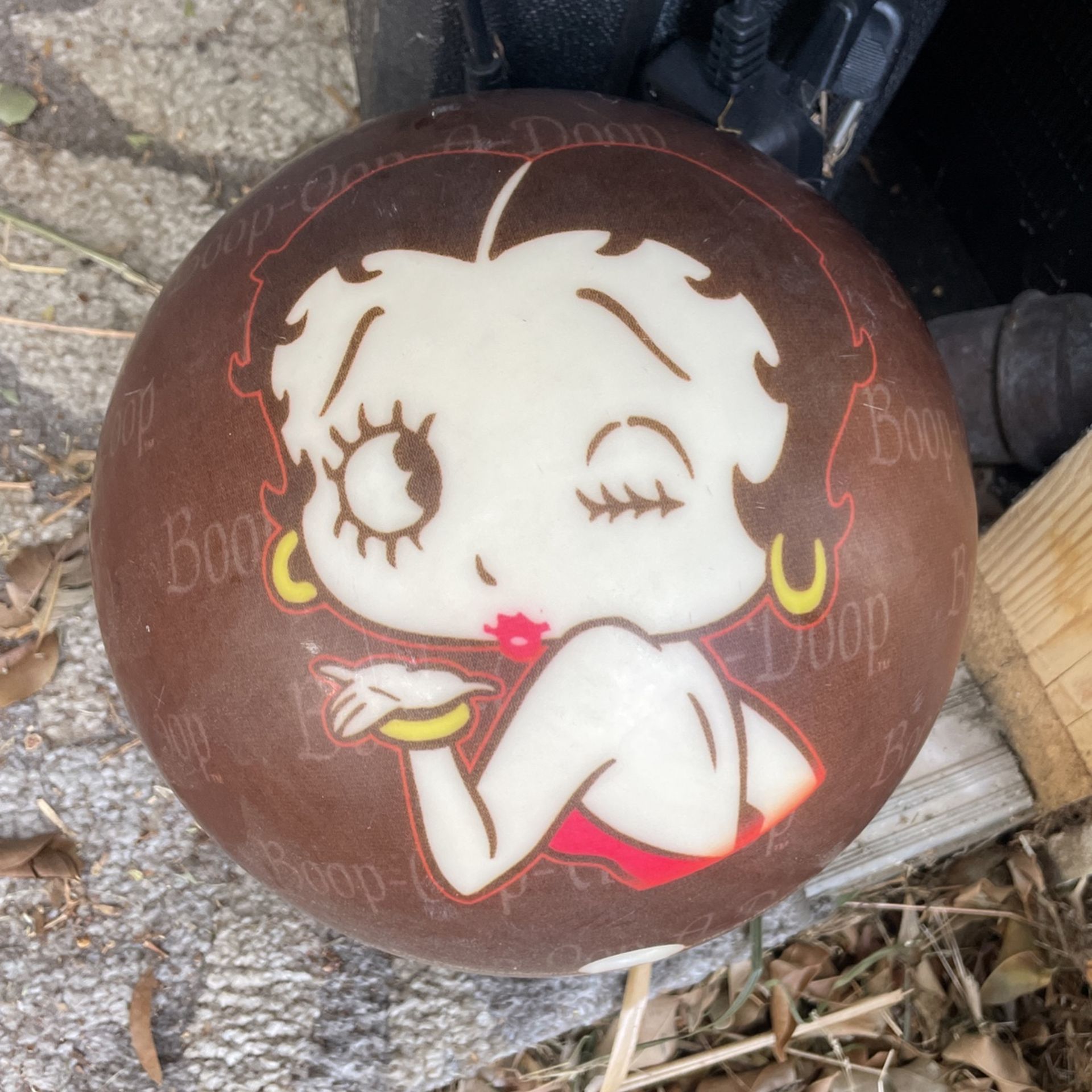 Vintage “Betty Boop” Brunswick Bowling Ball