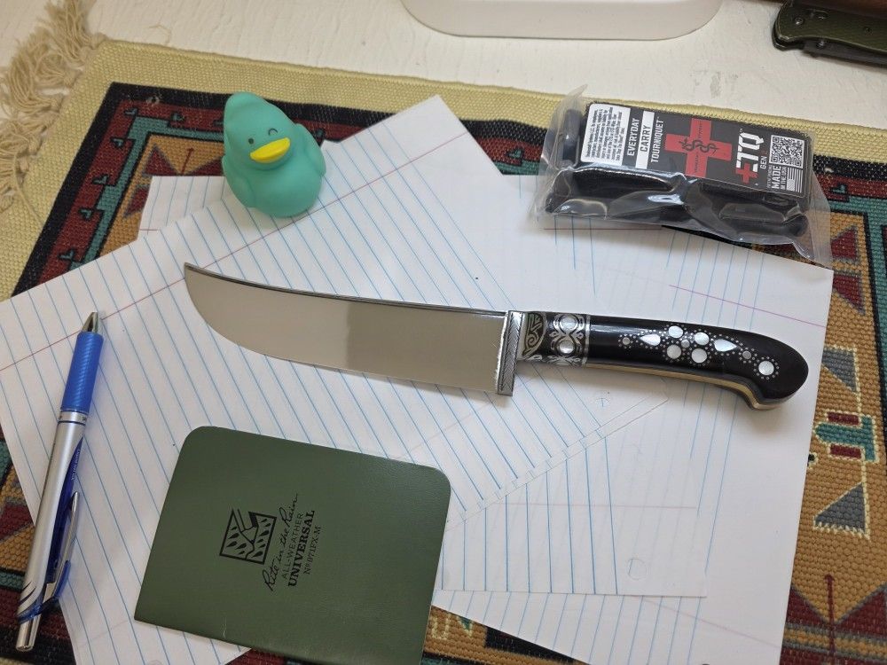 Beautiful Chefs Custom Made Knife