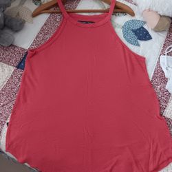 Abercrombie Finch Red Tank Top Size Small