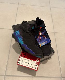 Jordan 8 aqua size 9