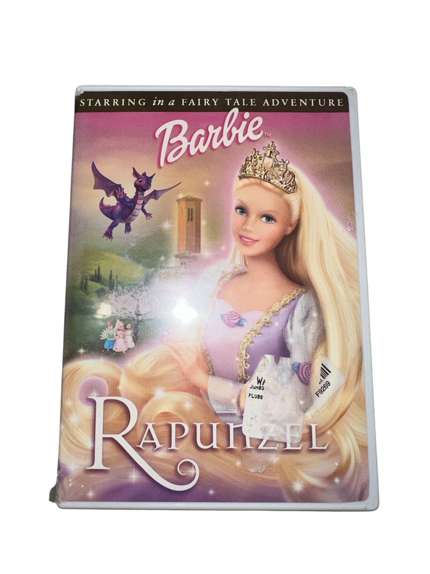 Barbie as Rapunzel DVD