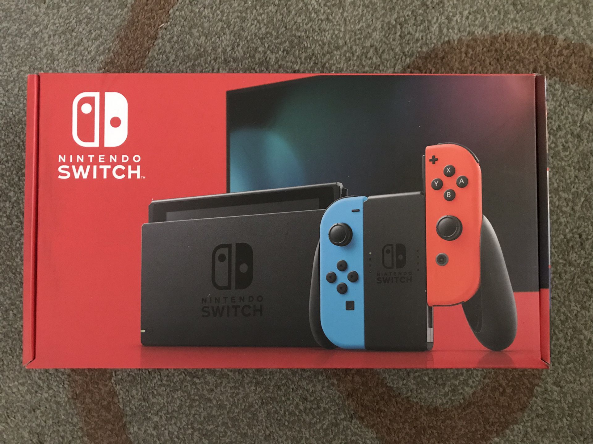 Nintendo Switch - BRAND NEW (Blue & Red)