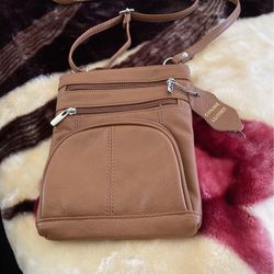 Brown Leather Small Purse