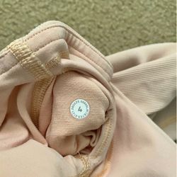 Lululemon Ribbed Contoured Top And Short Set