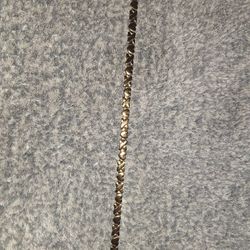 Heart Chain Gold Plated Stainless Steel 