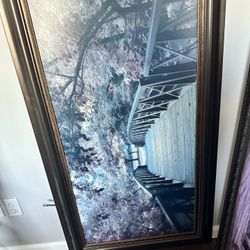 Large Canvas Painting 55.5 X 31