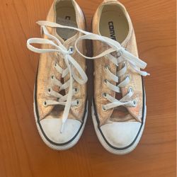 Girls Converse Distessed Gold/Copper