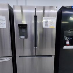 BOSCH BOTTOM FREEZER FRENCH DOOR REFRIGERATOR WITH 1YEAR WARRANTY/1AÑO DE GARANTIA POR ESCRITO 