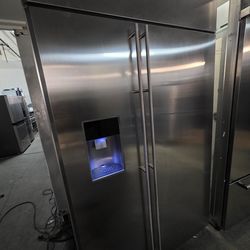 48" GE MONOGRAM BUILT IN STAINLESS STEEL REFRIGERATOR