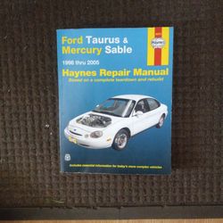 Ford Taurus And Mercury Sable  Book