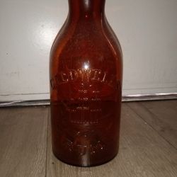 Caldwell's glass bottle