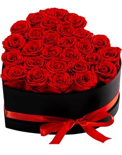 27 Forver Preserved Flowers in a Heart Box, Flowers for Her,Eternal Roses Flowers for Delivery Prime, Flowers Birthday Gifts for Women Mom Grandma Wif