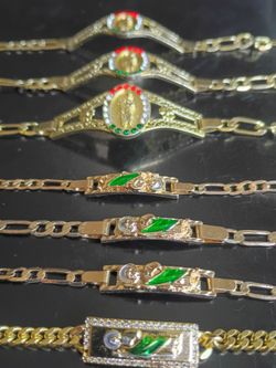 San Judas chain bracelets