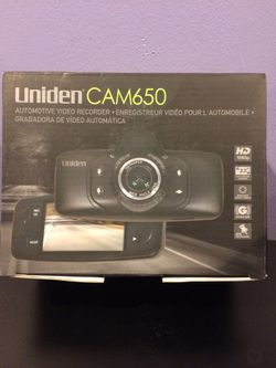 Camera uniden cam 650 automotive video recorder