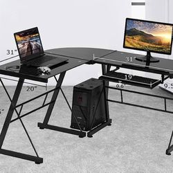 L Shaped Home Office Corner Desk
