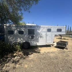 3 Horse Aluminum Goose Neck Trailer 