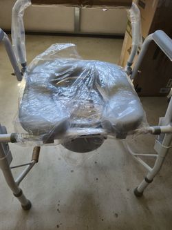 Heavy Duty Bedside Commode - Brand New