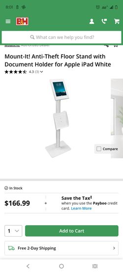 Anti Theft Standing Kiosk