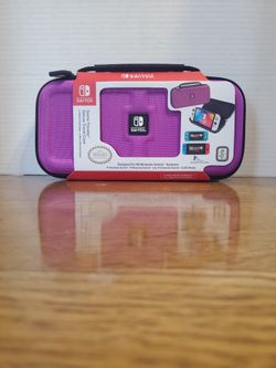 Purple Nintendo Switch Deluxe Case with Card Holders