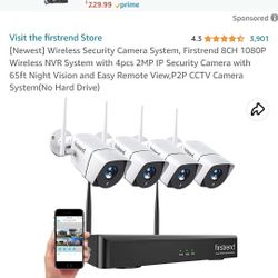 Firstrend Security Camera System 