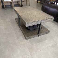 Coffee table and cocktail table