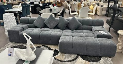 Sectional Sofa Modern 128x64 new 3 colors option
