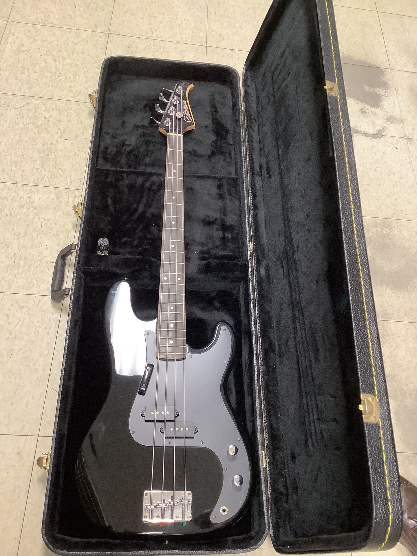 Silvertone Bass Guitar