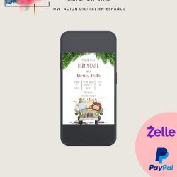 Baby Shower Boy Invitation