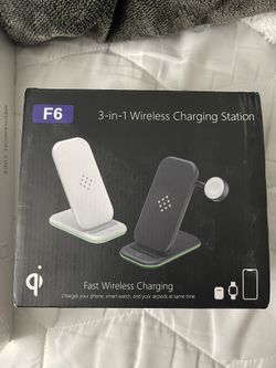 Wireless Charging Station 3 In 1