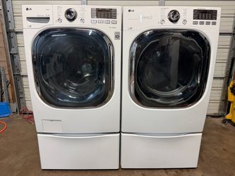 VERY NICE LG WASHER AND ELECTRIC DRYER SET VERY GOOD CONDITIONS VERY CLEAN