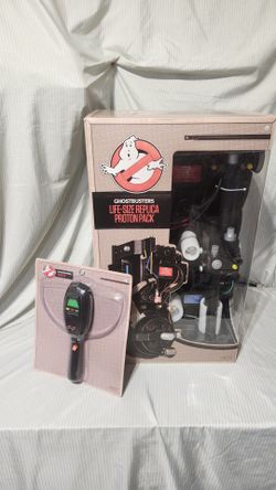Brand New Ghostbusters Life-Size Replica Proton Pack + PKE Meter Set