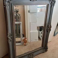 Vintage Wood Mirror