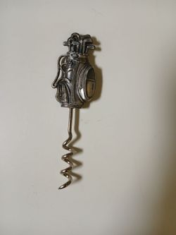 Golf bag cork screw