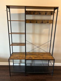 Coat Rack/ shelving unit