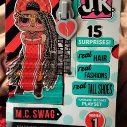 M. C. Swag Lol Surprise J. K. Doll In Open Box