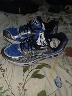 Asics Gel-Kayano 14 Blue and Silver