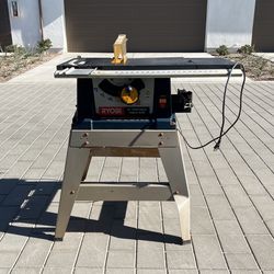 Ryobi 10 inch discount portable table saw