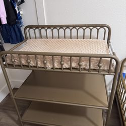 Gold Changing Table *MUST SELL
