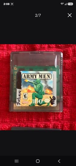 Army Men Game Boy Color Cartridge