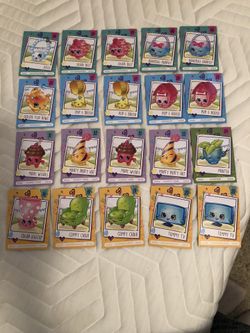 Shopkins collector 45 cards