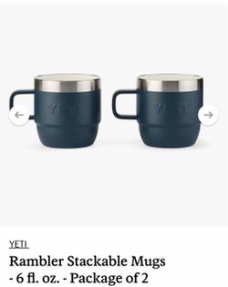 YETI Rambler Stackable Mugs
