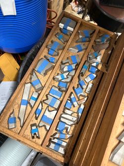 Vintage Woodworking Molding Profile Cutter Knives – Large Assorted Lot