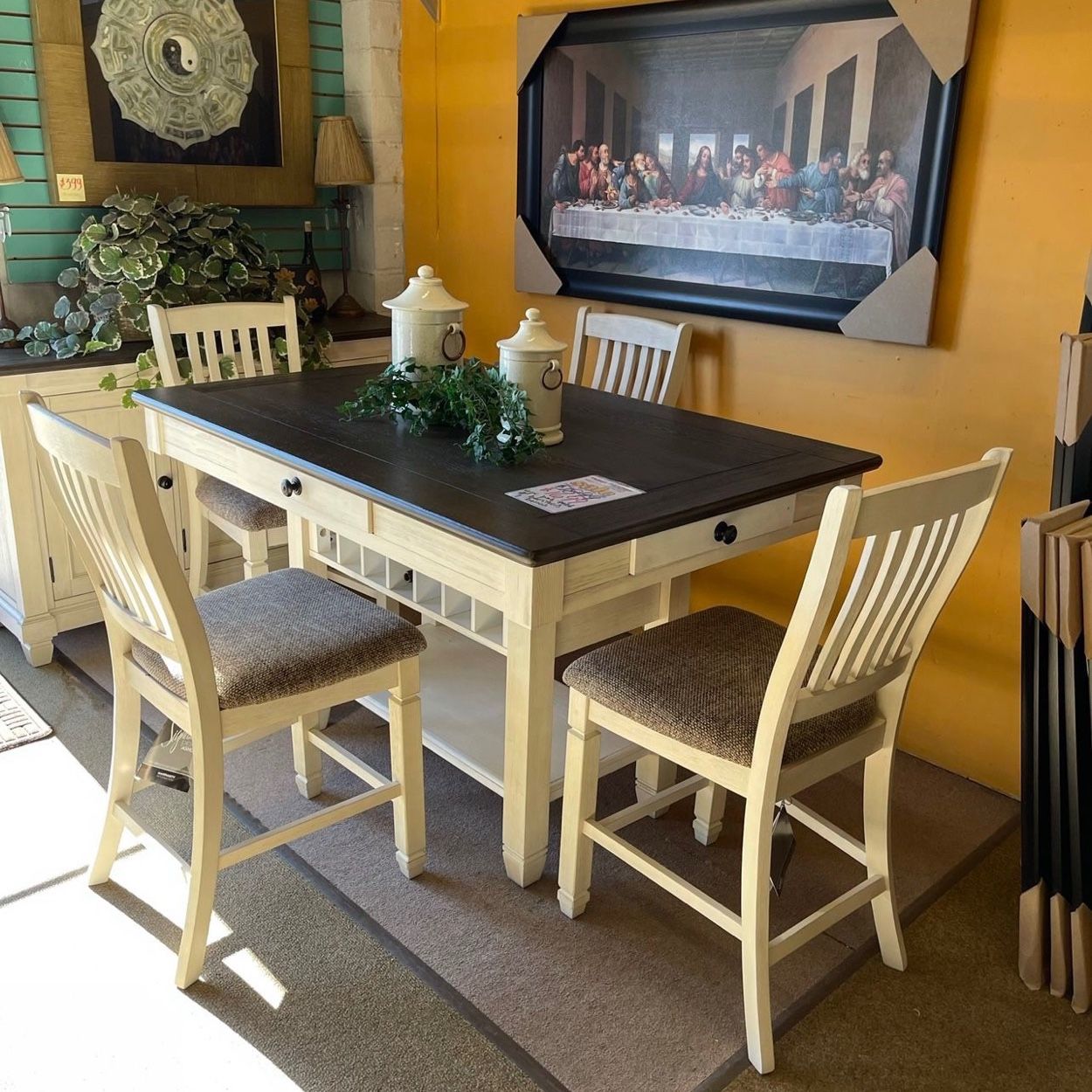 Dining Set Table With 4 Chairs 