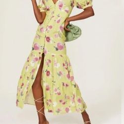 ROTATE Birger Christensen Thora Maxi Dress