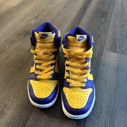 Nike dunks Lakers 