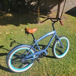 Joystar Blue Beach Cruiser Child Bike, NEVER USED, IN STORAGE