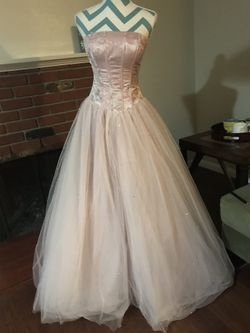 Rose Ball Gown/ Prom Dress/ Quinceañera Dress