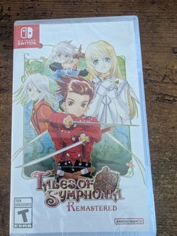 Nintendo switch Tales of Symphonia Remastered