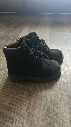 Timberland Kids Black Boots